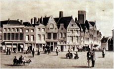 Stadsgezicht Markt Middelburg, J.F. Schutz ca. 1860.JPG